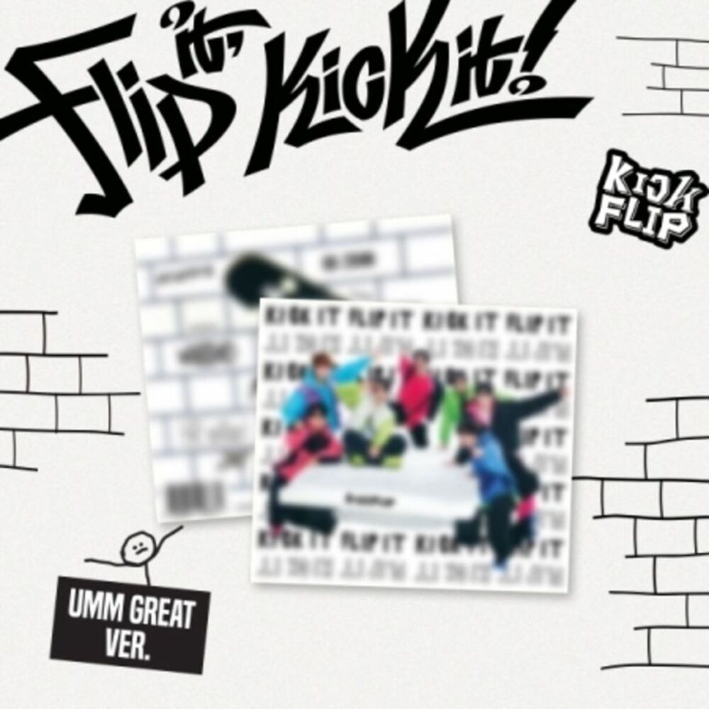 Kickflip - Flip It, Kick It! - Umm Great Version - incl. 20pg Photobook,